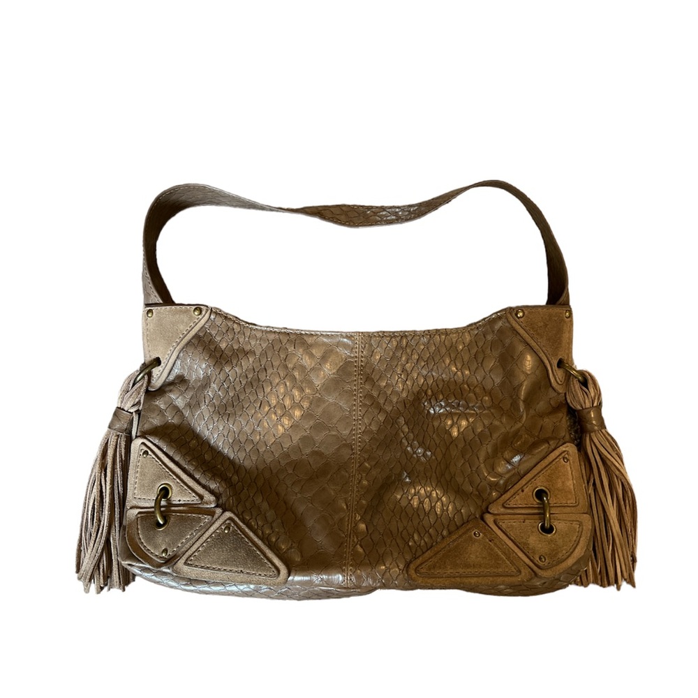 Jessica Simpson taupe purse